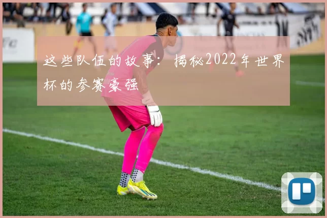 这些队伍的故事：揭秘2022年世界杯的参赛豪强